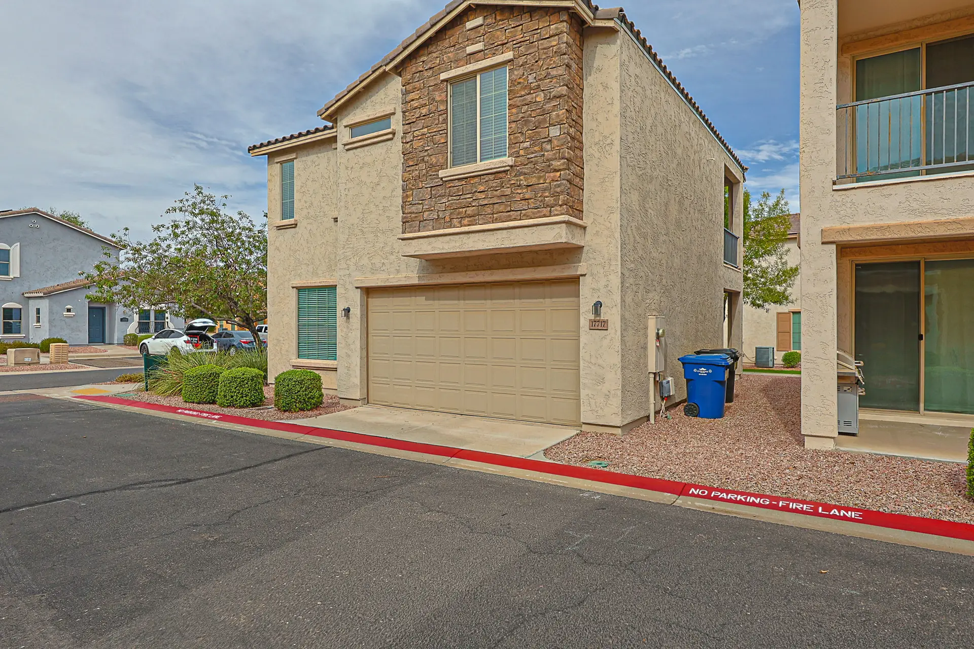 Surprise AZ Rental Home Exterior Exterior view of 17717 W Mandalay Ln rental home in Surprise AZ