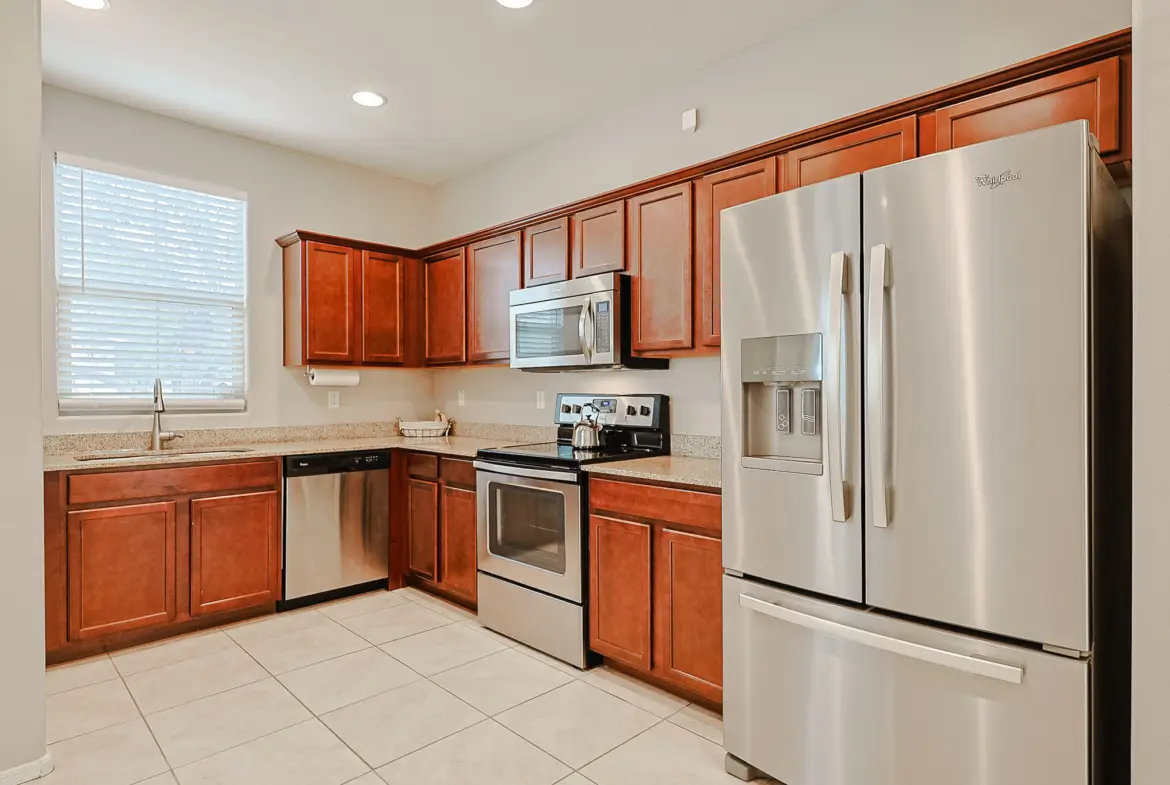 Kitchen with granite countertops at 17717 W Mandalay Ln in Surprise AZ
