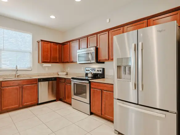 Kitchen with granite countertops at 17717 W Mandalay Ln in Surprise AZ