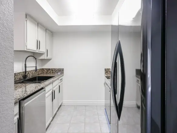 Refrigerator and range included with the Phoenix rental
