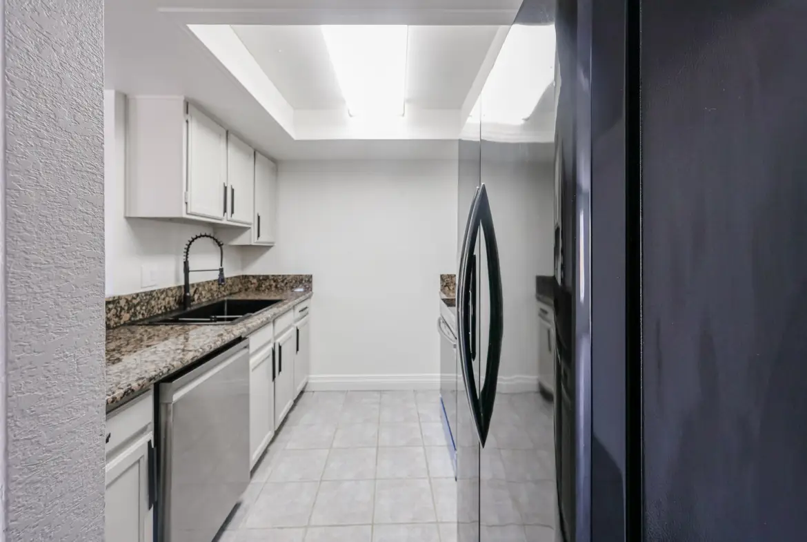Second view of the updated kitchen and appliances