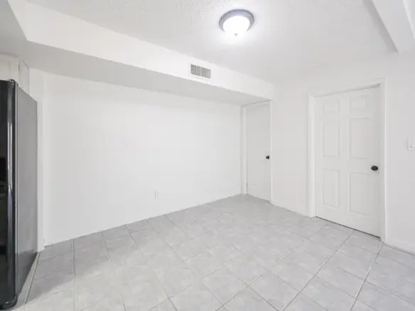 Interior hallway connecting the main living spaces