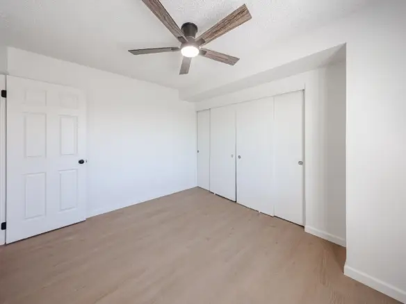 Second view of an upstairs secondary bedroom