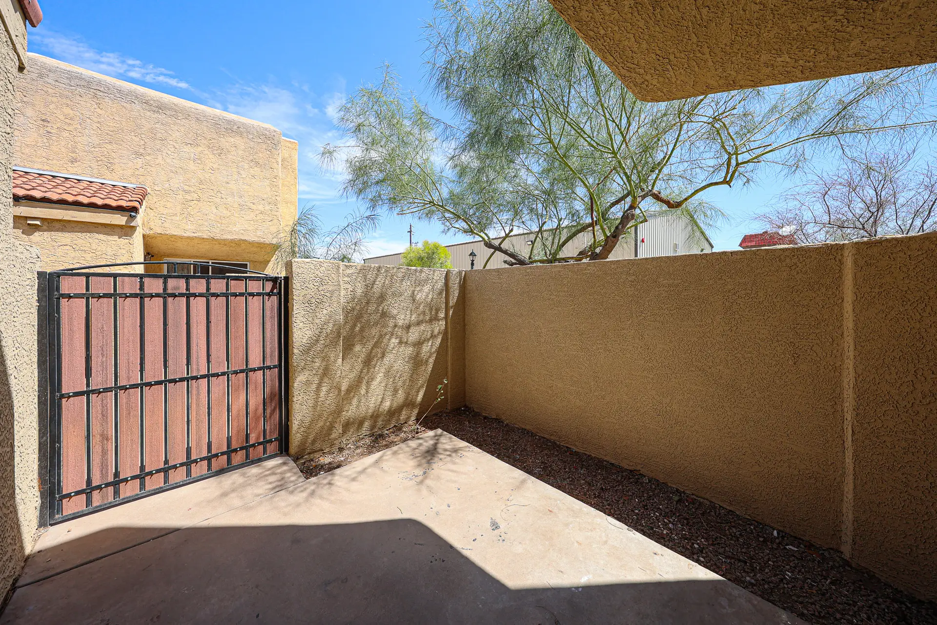 Private Patio Private fenced patio at 17032 N 16th Dr Unit 7