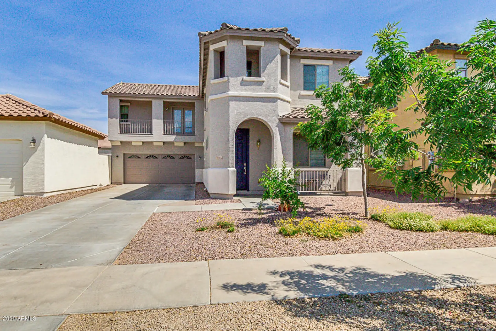 01 Front exterior | 14772 W Riviera Dr Front exterior at 14772 W Riviera Dr in Surprise, Arizona.