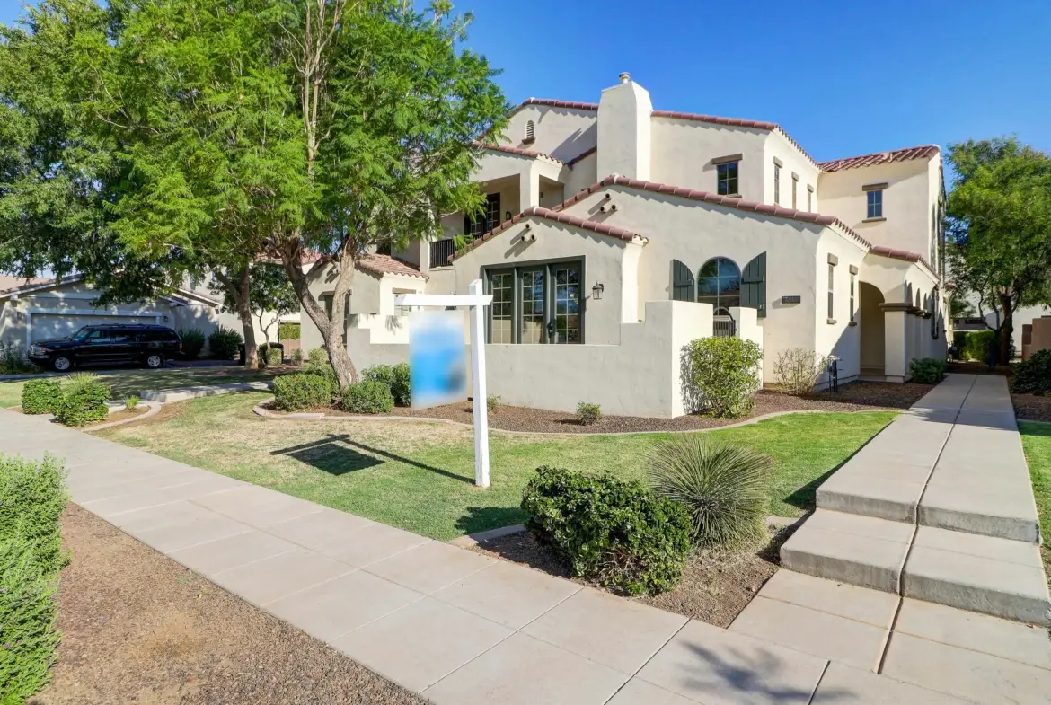 Front exterior at 15359 W Columbine Dr in Surprise, Arizona.