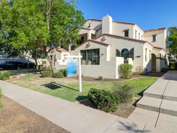 Front exterior at 15359 W Columbine Dr in Surprise, Arizona.