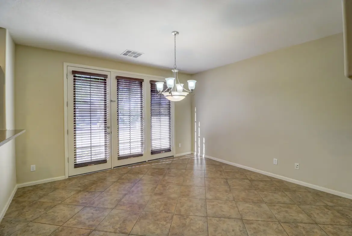 Dining room at 15359 W Columbine Dr in Surprise, Arizona.