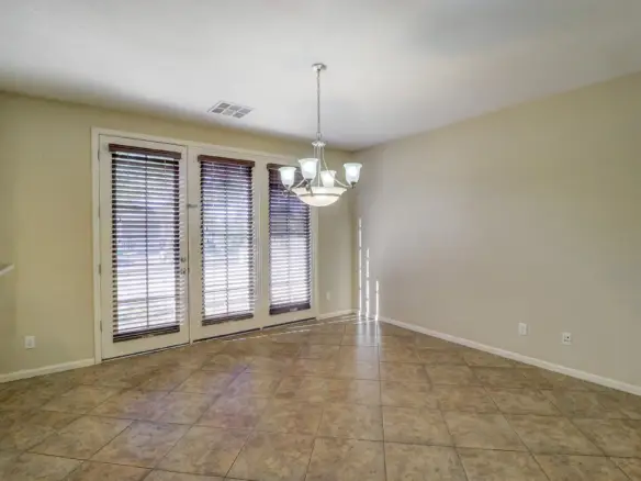 Dining room at 15359 W Columbine Dr in Surprise, Arizona.