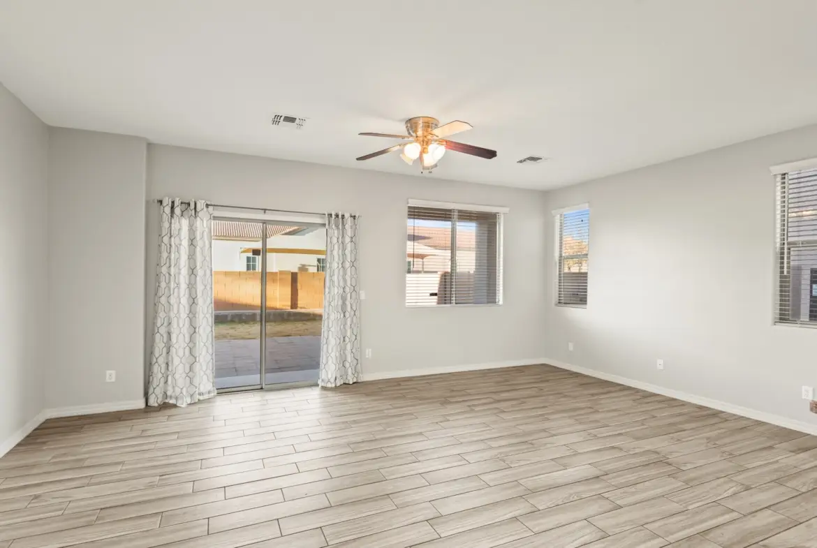 Family room at 14772 W Riviera Dr in Surprise, Arizona.