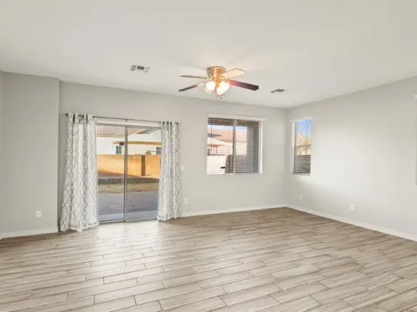 Family room at 14772 W Riviera Dr in Surprise, Arizona.
