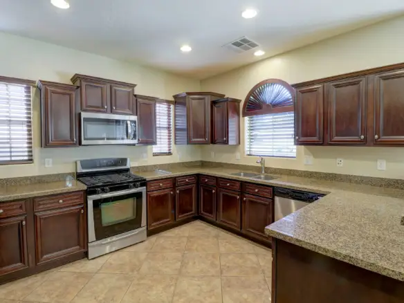 Kitchen appliances at 15359 W Columbine Dr in Surprise, Arizona.