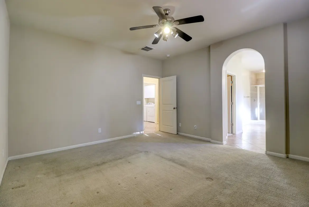 Primary bedroom second view at 15359 W Columbine Dr in Surprise, Arizona.