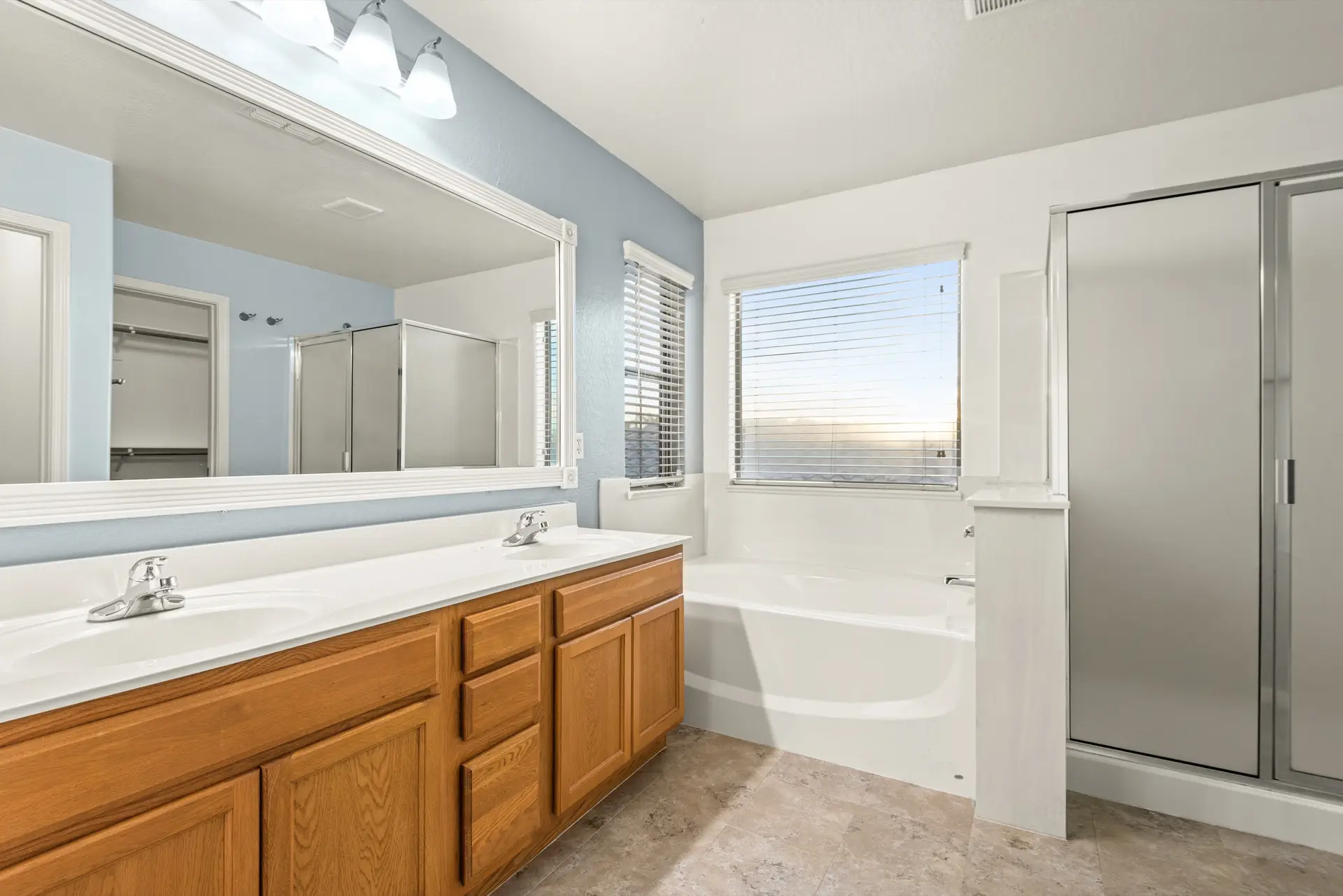 15 Primary bathroom | 14772 W Riviera Dr Primary bathroom at 14772 W Riviera Dr in Surprise, Arizona.