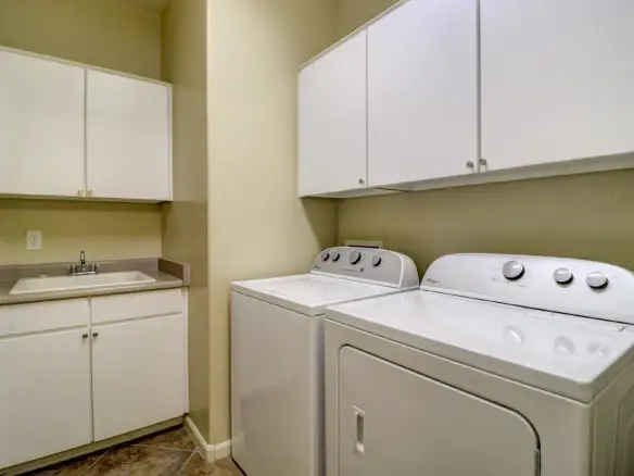 Laundry room at 15359 W Columbine Dr in Surprise, Arizona.