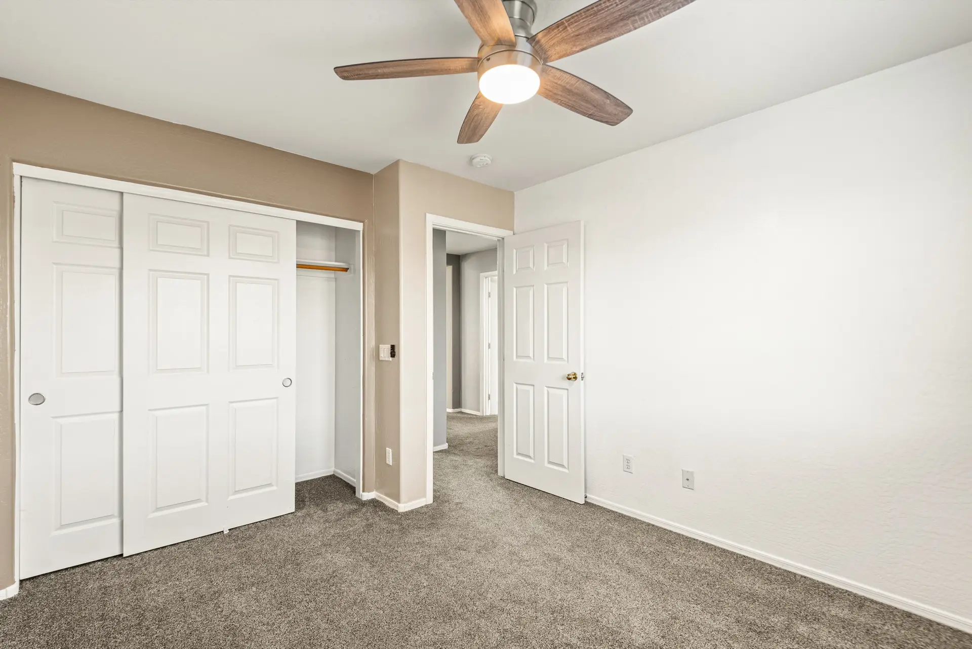 21 Bedroom three closet | 14772 W Riviera Dr Bedroom three closet at 14772 W Riviera Dr in Surprise, Arizona.